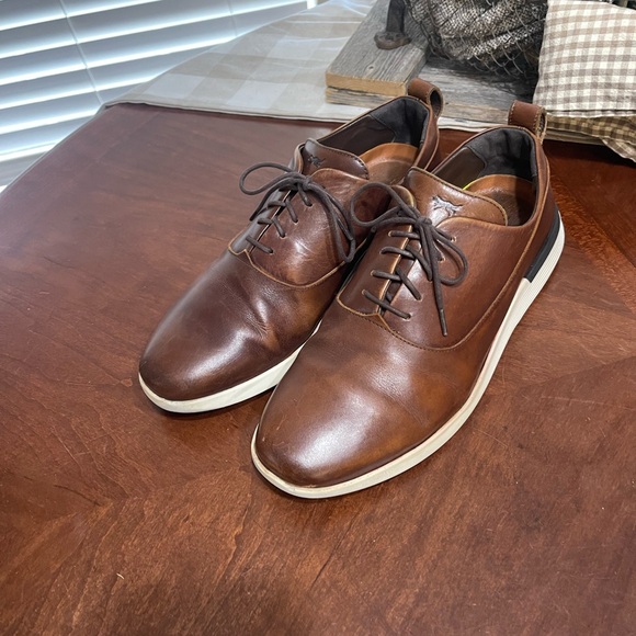 Wolf &Shepherd Crossover Derby Brown Leather Oxfords main image 6